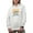White, variant on I Like Orcas and Maybe 3 People, Orca Lover Introvert, White Hooded Sweatshirt or Hoodie, Medium