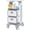 Blue-4447097, variant on Joreek Mobile Ultrasound Cart with Wheels Medical Cart with 3 Drawers Ultrasound Imaging Scanner Vehicle Rolling Utility for Hospital Office Salon