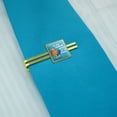 thumbnail image 2 of I'm The Rainbow Sheep of the Family Gay Pride Square Tie Bar Clip Clasp Tack- Silver or Gold, 2 of 4