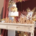 thumbnail image 3 of Mr and Mrs Sign & Just Married Banner,Mr & Mrs Signs for Wedding Table,Large Wooden Letters for Sweetheart Table,Photo Props Wedding Decorations for Anniversary, 3 of 10