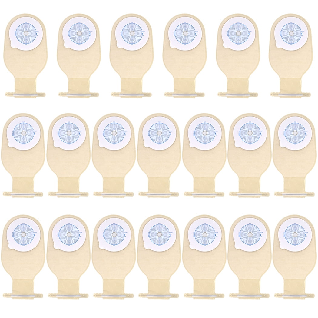 Ostomy Bags Disposable Drainable pcs One Piece Ostomy Pouches Colostomy Bags Walmart Com