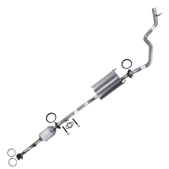 Stainless Steel Catalytic with Muffler and Tail Pipe Exhaust System Kit Fits Toyota 4Runner 1996-2000 3.4L -  Direct Fit