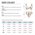thumbnail image 4 of Kdxio German Shepherd Dog Print Women's 2 Piece High Waisted Wrap Spaghetti Strap Summer Swimsuit Bikini Set-XX-Large, 4 of 7