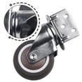 thumbnail image 3 of 2PCS Heavy Duty Casters 20Kg Mute Swivel Wheels for Moving Furniture Chair Crib 2 inch No Brake, 3 of 8
