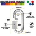 thumbnail image 2 of Chain Links REDOVANT Heavy Duty, 1200 libras, capacidad 40 unidades, 2 of 7