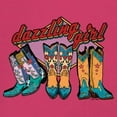 thumbnail image 3 of Dazzling Girl T-Shirt Blessed and Lucky Cowgirl Cute South Vintage Retro American Heritage Tradition Women's Tee, 3 of 7