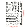 thumbnail image 1 of Birdeem Christmas Candle Snowman Water Sticker Theme Activity Mood Candle Decoration Ultra Light Water Sticker, 1 of 12