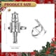 thumbnail image 3 of Christmas Nutcracker Napkin Rings Set Of 12, Napkin Rings Metal Napkin Holders For (silver) G, 3 of 5