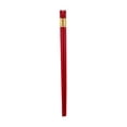 thumbnail image 1 of Juego de 10 pares de palillos chinos reutilizables de fibra de vidrio, palillos chinos rojos para alimentos, antideslizantes, fáciles de usar, 1 of 5