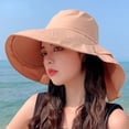 thumbnail image 3 of Gorro nuevo de verano para mujer, protección del cuello, sombrero para el sol, salida, ala grande, sombrero de pescador, ciclismo al aire libre, sombreros para el sol para mujer, sombrero de playa, 3 of 4