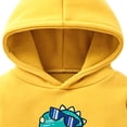 thumbnail image 4 of Mitankcoo Fashion Print Hoodie for Girls Long Sleeve Sweatshirt with Pocket Comfort Casual Warm Wear 1-8Y, 4 of 6