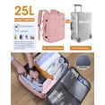 thumbnail image 4 of Mochila de viaje Capolo Waterproof para mujer y hombre 20L Rosa, 4 of 7