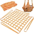 thumbnail image 1 of Cargo Net 1x1M Polyester Sling Hoisting Net 300 KG High Load Capacity Wear Resistance Square Mesh Cargo Lifting Nets for Loading and Unloading Cargo, 1 of 10