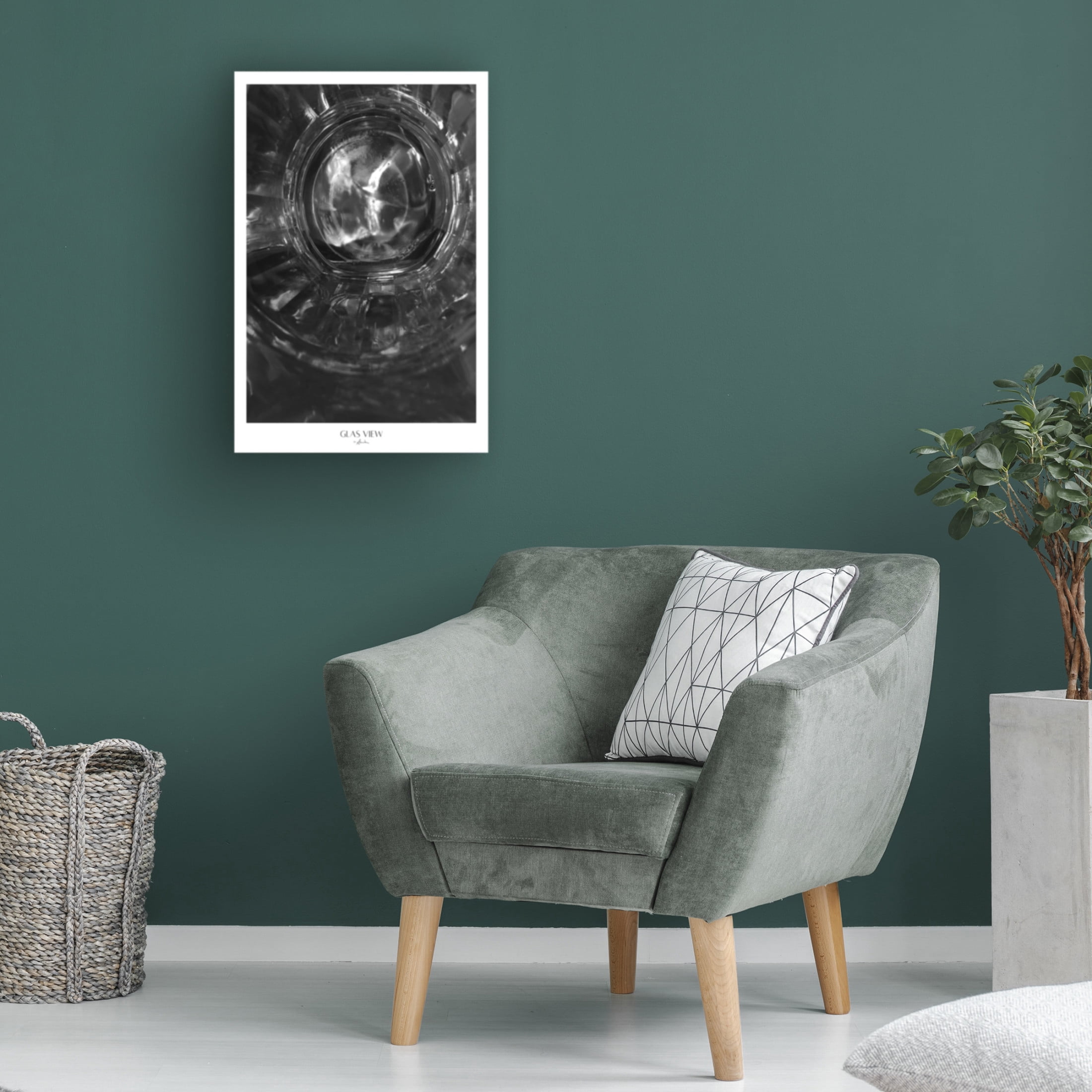 Trademark Fine Art Annika John Glas view Canvas Wall Art