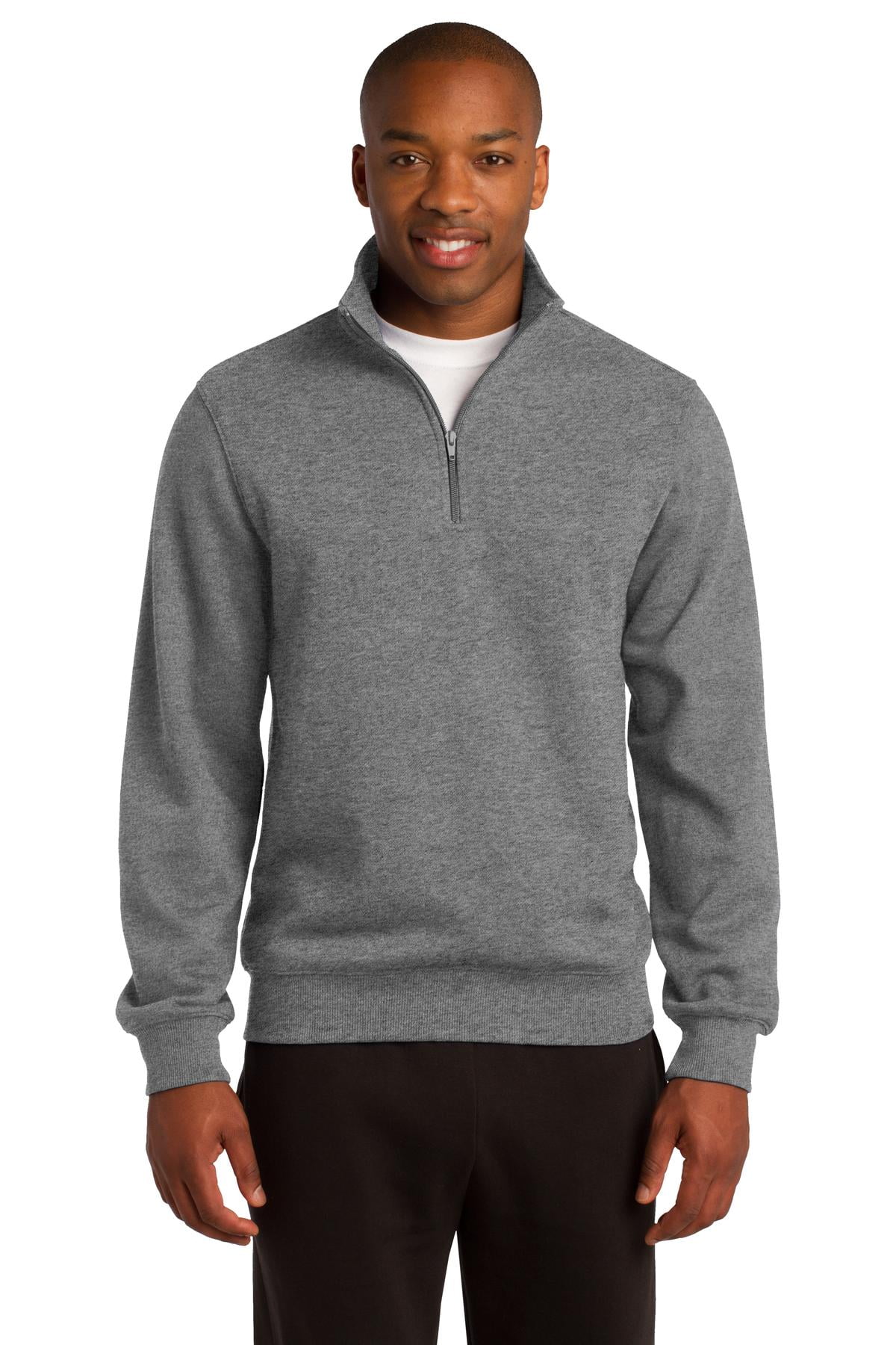 Sport tek quarter zip sweatshirt sales