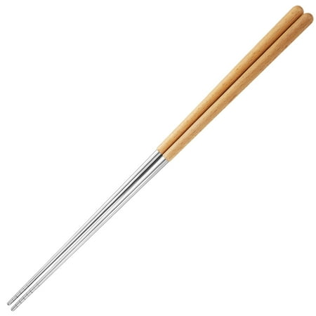 

2 Pairs of Frying Long Chopsticks Wooden Noodle Chopsticks Long Hot Pot Chopsticks