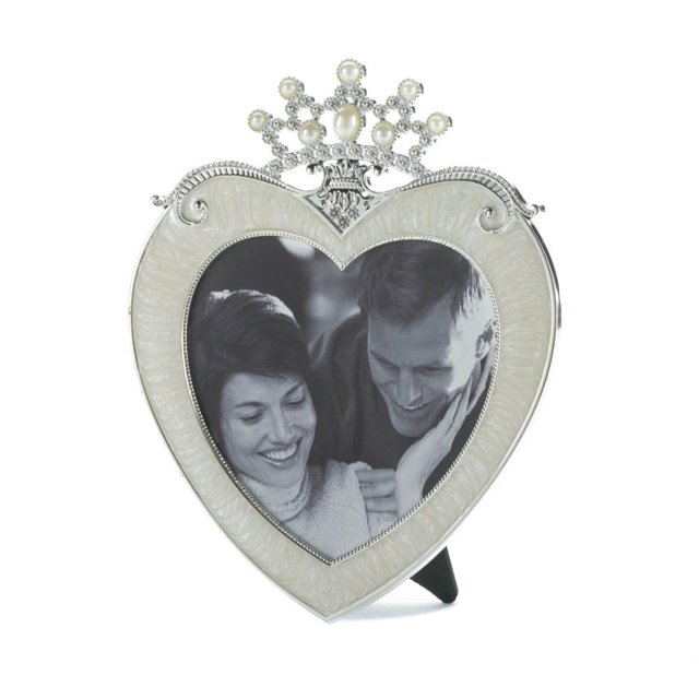 Marco de imagen de corazón de corona 5 X 5 Accent Plus 10016951