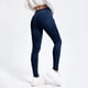 thumbnail image 5 of Gibobby Pantalones de chándal para mujer para mujer Pantalones de lápiz de mezclilla azul de cintura alta delgados ocasionales Pantalones (Dark Azul, S), 5 of 5