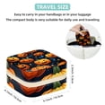 thumbnail image 5 of Pumpkin Travel Portable Square Jewelry Stand Organizer Storage Box for Rings, Earrings, Necklaces, Bracelets - Suitable for Girls and Women, 5 of 6