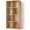 Natural Oak, variant on Yuanmin Sturdy Room 11-Inch Cube Storage Organizer Shelf, with Thick Exterior Edge, Storage Shelf Divider w/Back, Bookcase, 9-Cube, Rustic Grey Oak