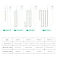 thumbnail image 5 of Lamp string, Vanity Mirror With Usb Cable Dimmable Vanity Cable Led Mirror Usb Cable Led Mirror Mirror With Makeup Mirror With U-sb Cable Mirror 18l-eds Dimmable L-ed Mirror Ainn, 5 of 7