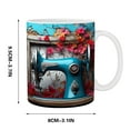 thumbnail image 3 of TIMIFIS A Cup Floral Sewing Machine Mug,Funny Coffee Mug - Sewing Mug，Any Day Spent Sewing Is A Good Day ， Sewing Machine Cup,Sewing Coffee Mug Kitchen Appliances, 3 of 5