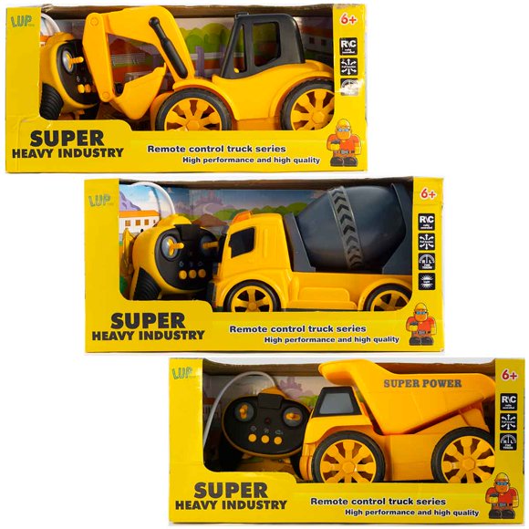 Camión de Juguete a control remoto LUP TOYS Super Heavy Industry Construcción volteo JT178