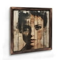 thumbnail image 7 of Woman Portrait Distressed Wood Grain Wooden Sign Wall Plaque - Vintage Art Decoration, Wall Decoration - Ideal Gift For Home Decoration, Living Room, Bathroom, Bedroom, Garden, Dining, Bar, Cafe, F, 7 of 7