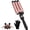 Rose Gold 2.0, variant on Hair Crimper 1 Inch, 7 Heat Settings 180-430°F, Ceramic Triple Hair Waver for Beach Waves, Dual Voltage 110-240V, Auto Shut-Off, Glove Included, Pink