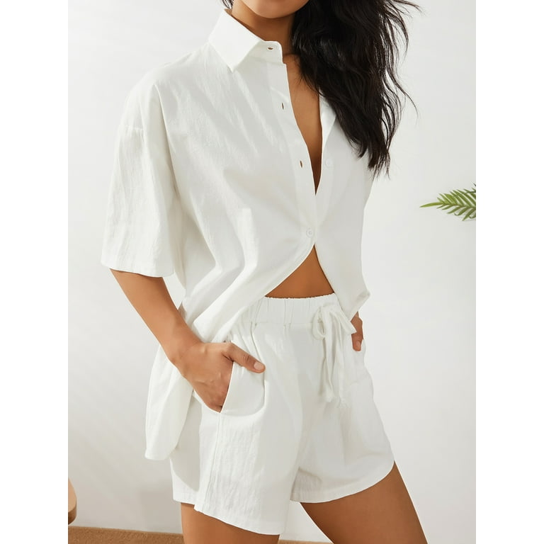 Shirt with shorts female new arrivals