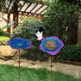 thumbnail image 3 of KMSS 1PCS Bee Watering Stations, Metal Stake Hummingbird Food Holder Bird Feeder Garden Decor, 3 of 7