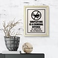thumbnail image 4 of Designs ByLITA Shoplifting Is A Criminal Offense All Shoplifters Will Be Prosecuted, 11 x 14 Wooden Wall Print (Framed) | Retail Store Decoration, 4 of 6