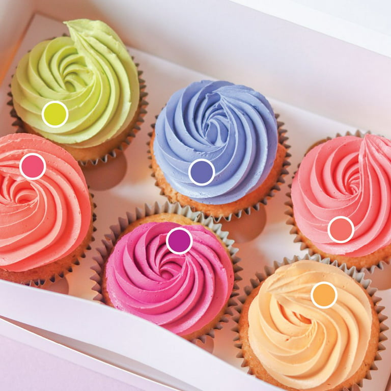Colour Mill - All the colours of the Colour Mill rainbow 🤩 Perfect for  your #pridemonth baking! 💗🧁 #colourmillmade by @berryniceberries