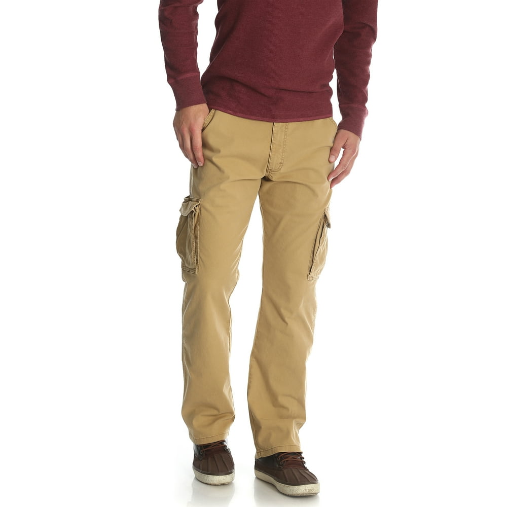 mens wrangler performance cargo pants