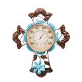 thumbnail image 5 of Outdoor Thermometers ,Indoor/Outdoor Wall Thermometer with Solar Led Light Cross And Flower Decor Temperature For Home,Garden Decor, 5 of 9