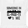 thumbnail image 4 of Inktastic El Paso Texas Someone Loves Me Skyline Girls Toddler Dress, 4 of 5