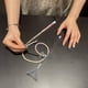 thumbnail image 5 of Kit para Hacer Pulseras con Cuentas de Arcilla y Embudo para Abalorios, Kit para Hacer Pulseras con Agujas para Abalorios para Hacer Joyas y Hacer Collares, 5 of 8