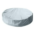 thumbnail image 2 of BELOVING Round Swimming Pool Cover Foldable Protective Shelter for Outdoor Home Beach Gray, 2 of 10
