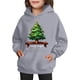 thumbnail image 4 of Sudadera con capucha para niñas y niños, sudadera de manga larga con cuello redondo y estampado de moda, jersey con bolsillo, sudadera de poliéster para niñas, 4 of 8