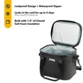 thumbnail image 3 of Cooler RTIC Ultra-Tough Soft 30 latas a prueba de fugas, negro, 3 of 7
