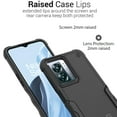 thumbnail image 5 of CoverON For OnePlus Nord N300 Case, Military Grade Heavy Duty Rugged Phone Cover Grip, Black, 5 of 9