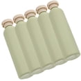 thumbnail image 2 of 5 PCS Botellas de plástico de plástico con botellas de viaje de plástico recolectables para la tapa gana para crema, 2 of 5