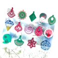 thumbnail image 5 of Crystal Earring Molds Snowflake Rhombus Shaped Silicone Mold Handmade Pendant, 5 of 5