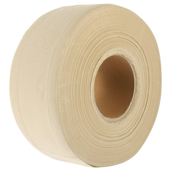 LOLIPPYY Recycled Toilet Roll Toilet Tissue for Office Use Beige 1Pcs