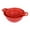 Red, variant on Mintra Home - Plastic Strainer Colanders Set (3 Pack) - kitchen, pasta, vegetables, rice and beans