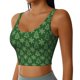 thumbnail image 2 of Fotbe Christmas (2) Sujetador Deportivo Largo sin Aros para Mujer con Almohadillas y Soporte Medio, Transpirable y Absorbente, Camiseta Tipo Chaleco o Tank Top-Large, 2 of 8
