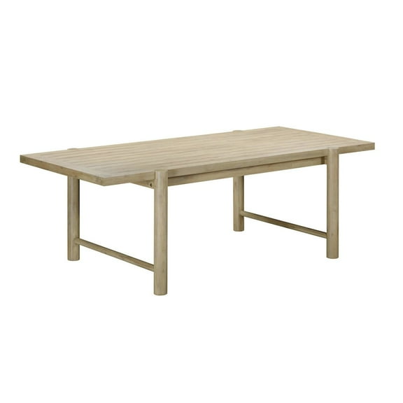 TOV Furniture Gata Light Teak Outdoor Rectangular Dining Table