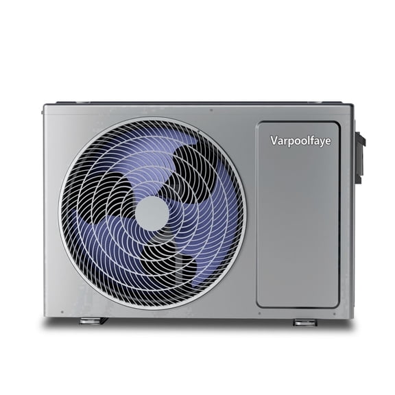 27000 BTU Swimming Pool Heater 7000 Gallon Above Ground Pool Heat Pump Heating or Cooling Electric Pool Heater For Inground Pool WiFi Control Schedule 120V