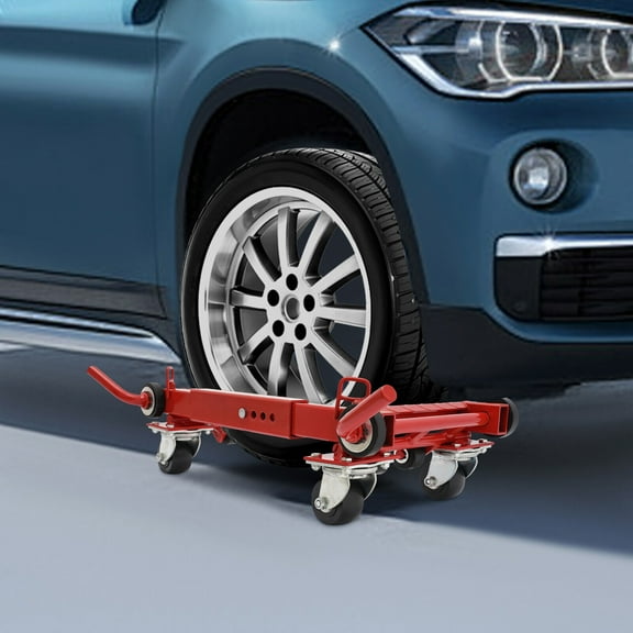2200lbs Car Wheel Dolly Lever Wheel Dolly Vehicle Moving Dolly Jack Lift Tool