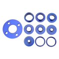 thumbnail image 1 of 10 Pcs Set Router Template Guides Bushing High Strength Aluminum Alloy Router Bit Template Bushing Set, 1 of 5